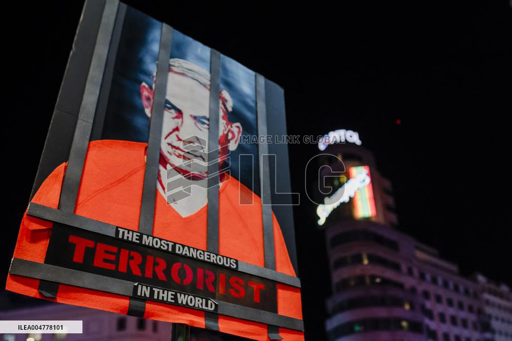 Demonstration in Support of Palestine Across Spain