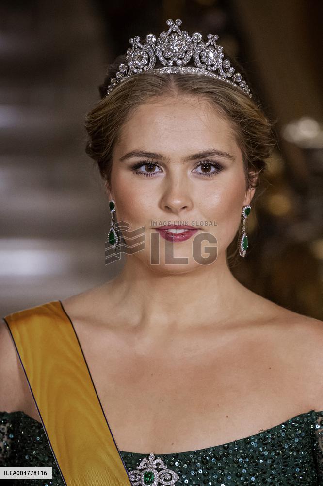 Abdication Ceremony of Luxembourg Grand Duke Henri - Dinner - Luxembourg.