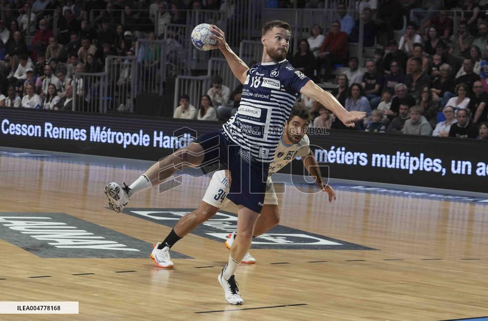 Handball - French Champ - Cesson Rennes v Montpellier