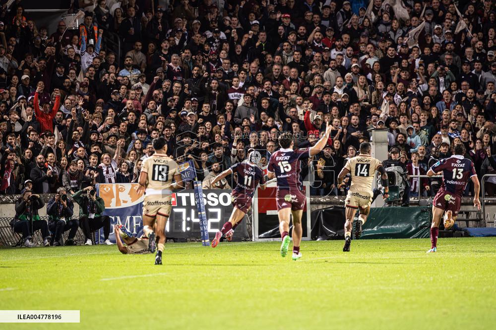 TOP 14: UNION BORDEAUX BEGLE VS LOU RUGBY (LYON)