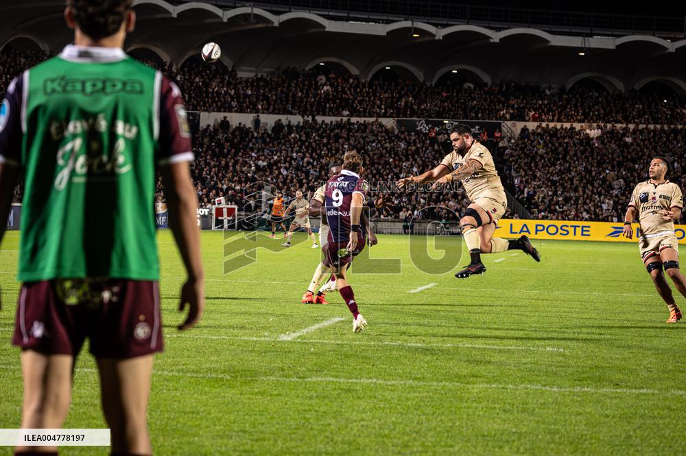 TOP 14: UNION BORDEAUX BEGLE VS LOU RUGBY (LYON)