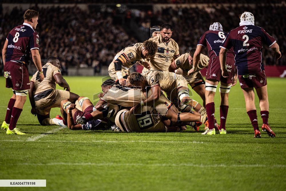 TOP 14: UNION BORDEAUX BEGLE VS LOU RUGBY (LYON)