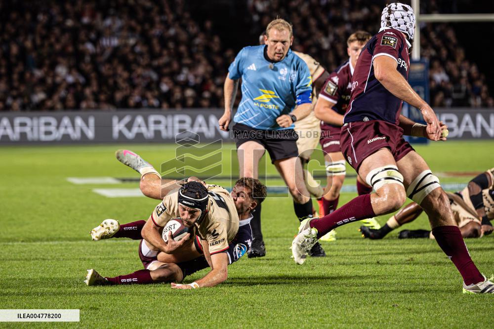 TOP 14: UNION BORDEAUX BEGLE VS LOU RUGBY (LYON)