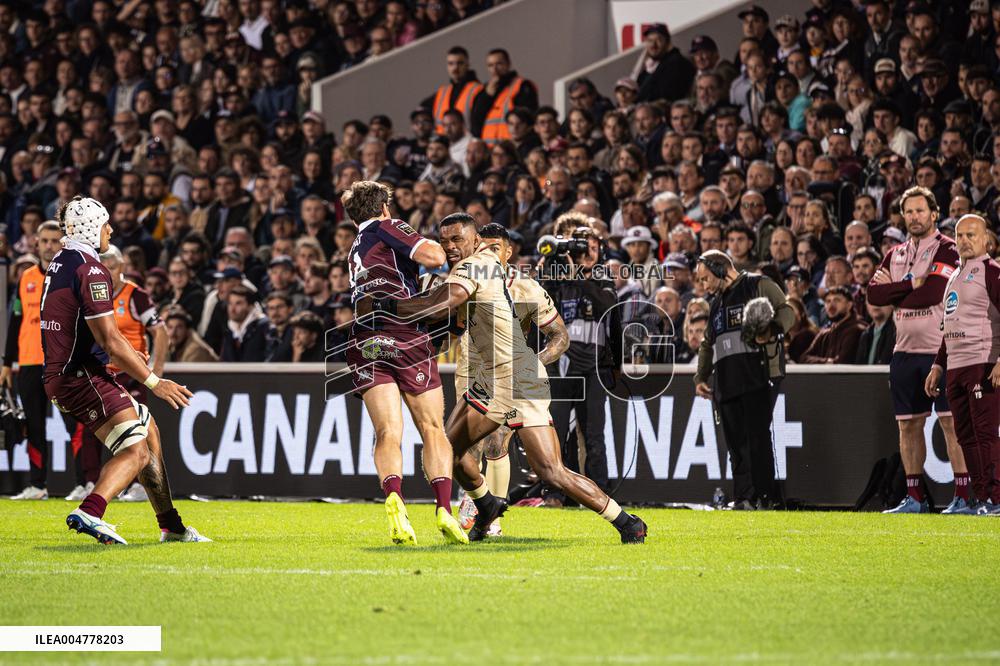 TOP 14: UNION BORDEAUX BEGLE VS LOU RUGBY (LYON)