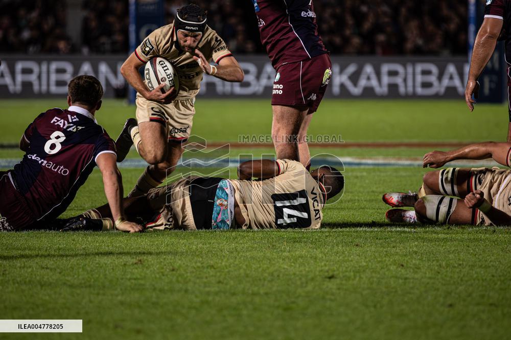 TOP 14: UNION BORDEAUX BEGLE VS LOU RUGBY (LYON)