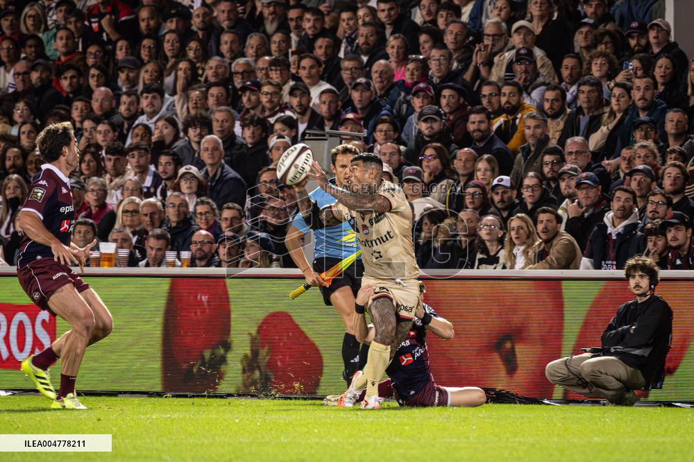 TOP 14: UNION BORDEAUX BEGLE VS LOU RUGBY (LYON)