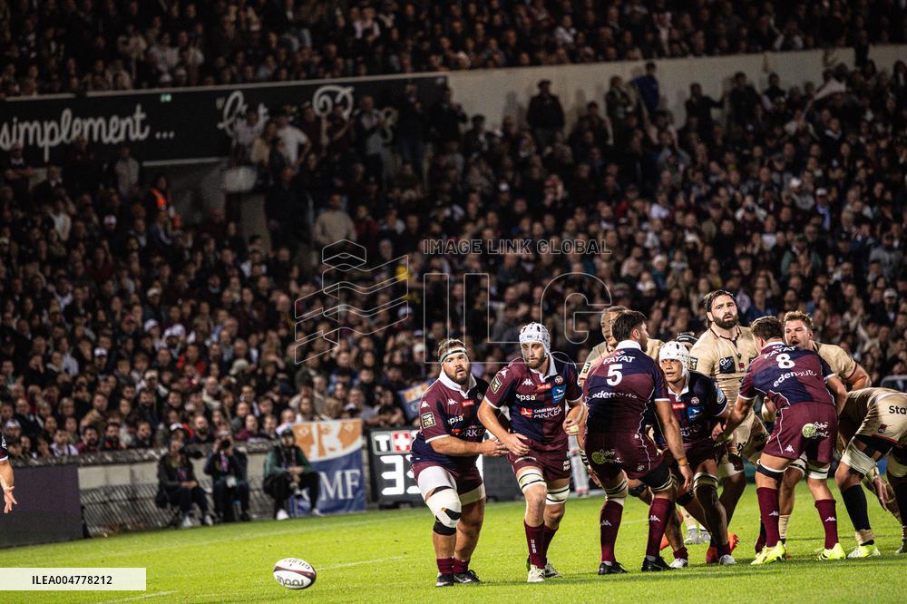 TOP 14: UNION BORDEAUX BEGLE VS LOU RUGBY (LYON)