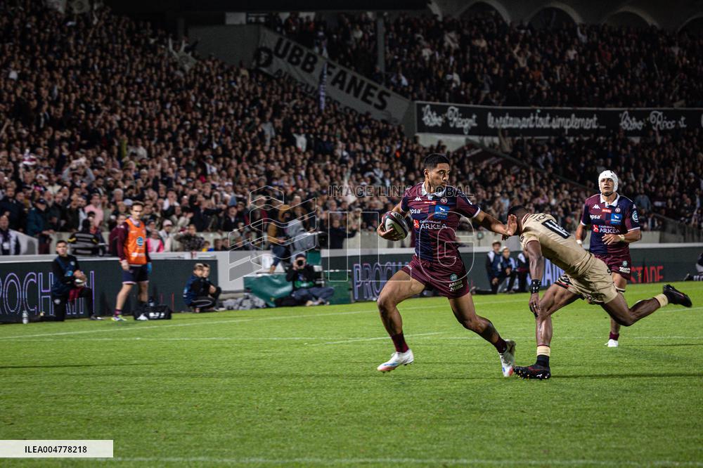 TOP 14: UNION BORDEAUX BEGLE VS LOU RUGBY (LYON)