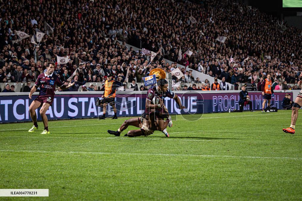 TOP 14: UNION BORDEAUX BEGLE VS LOU RUGBY (LYON)