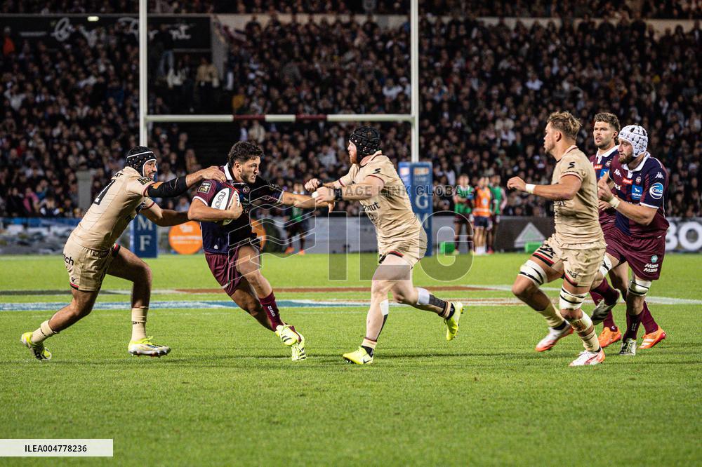 TOP 14: UNION BORDEAUX BEGLE VS LOU RUGBY (LYON)