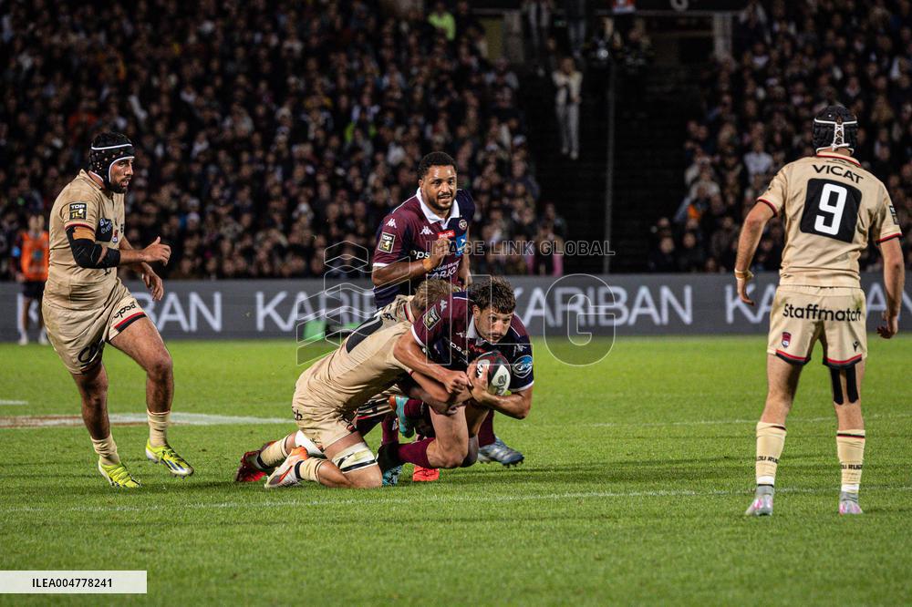 TOP 14: UNION BORDEAUX BEGLE VS LOU RUGBY (LYON)