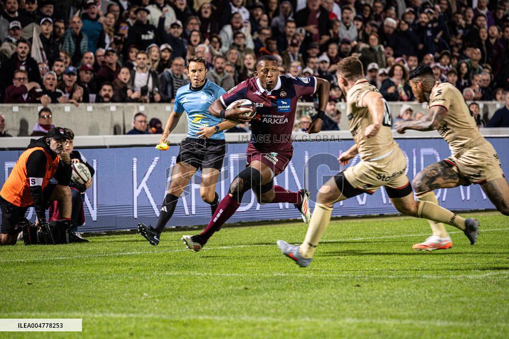 TOP 14: UNION BORDEAUX BEGLE VS LOU RUGBY (LYON)