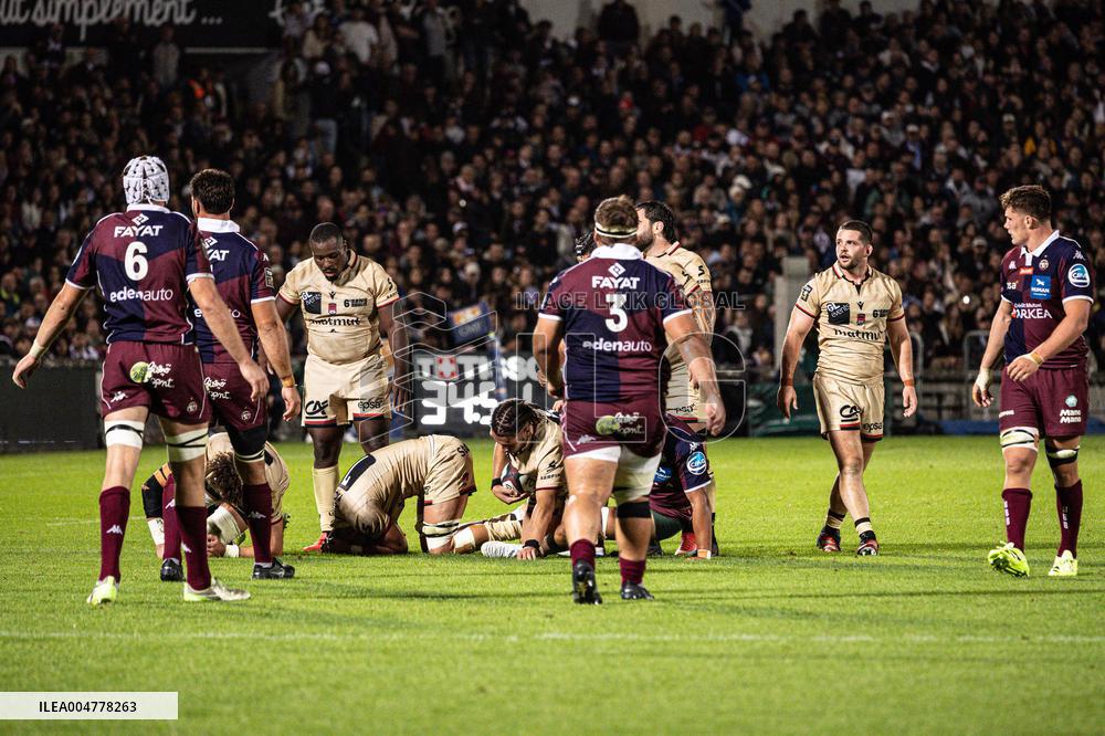 TOP 14: UNION BORDEAUX BEGLE VS LOU RUGBY (LYON)