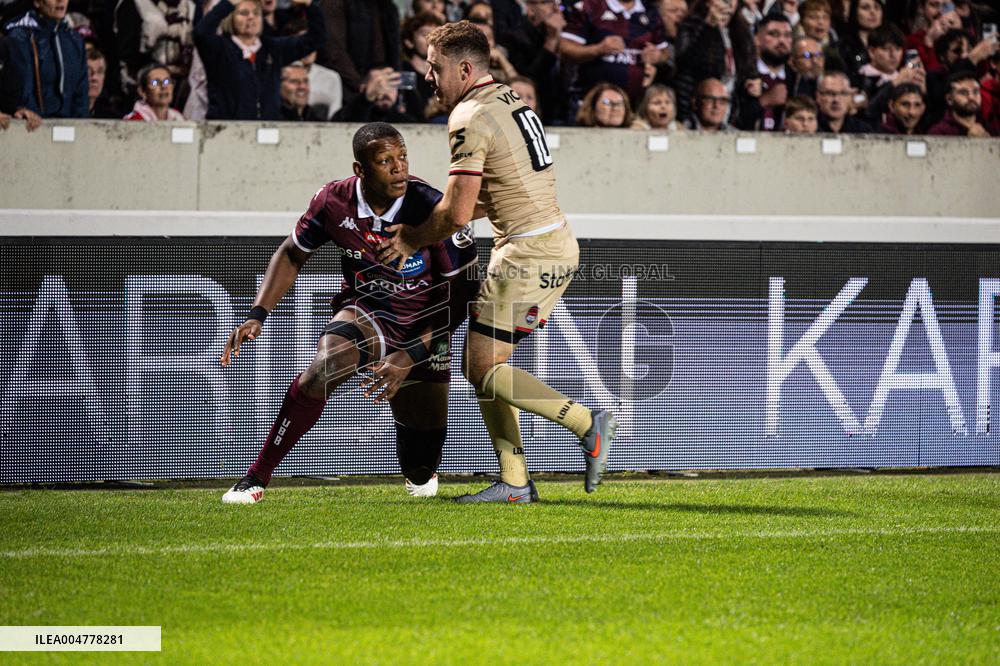 TOP 14: UNION BORDEAUX BEGLE VS LOU RUGBY (LYON)
