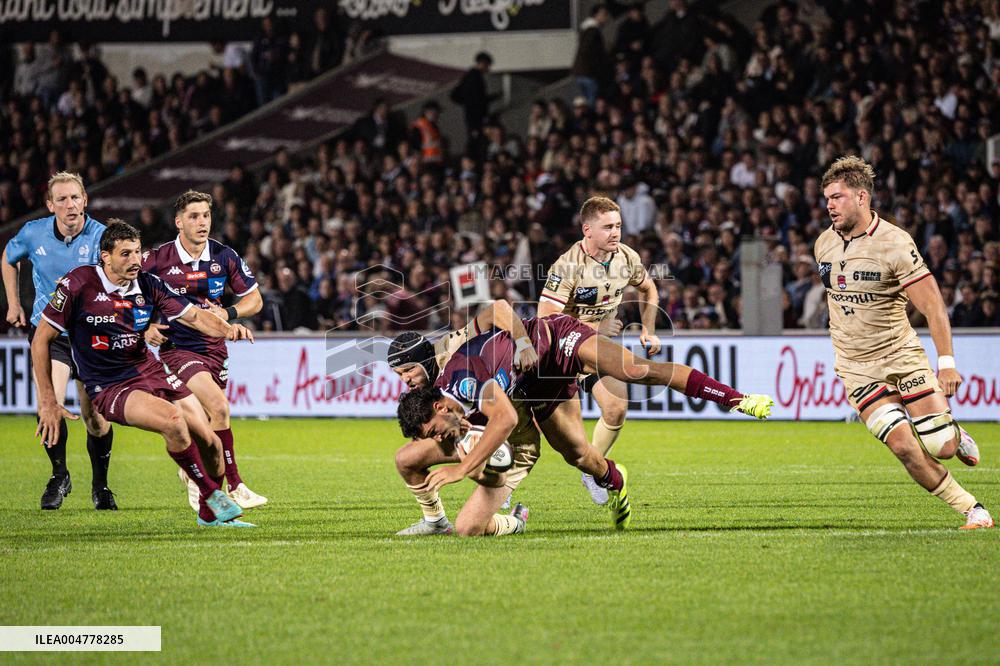 TOP 14: UNION BORDEAUX BEGLE VS LOU RUGBY (LYON)