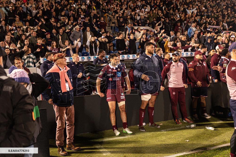 TOP 14: UNION BORDEAUX BEGLE VS LOU RUGBY (LYON)