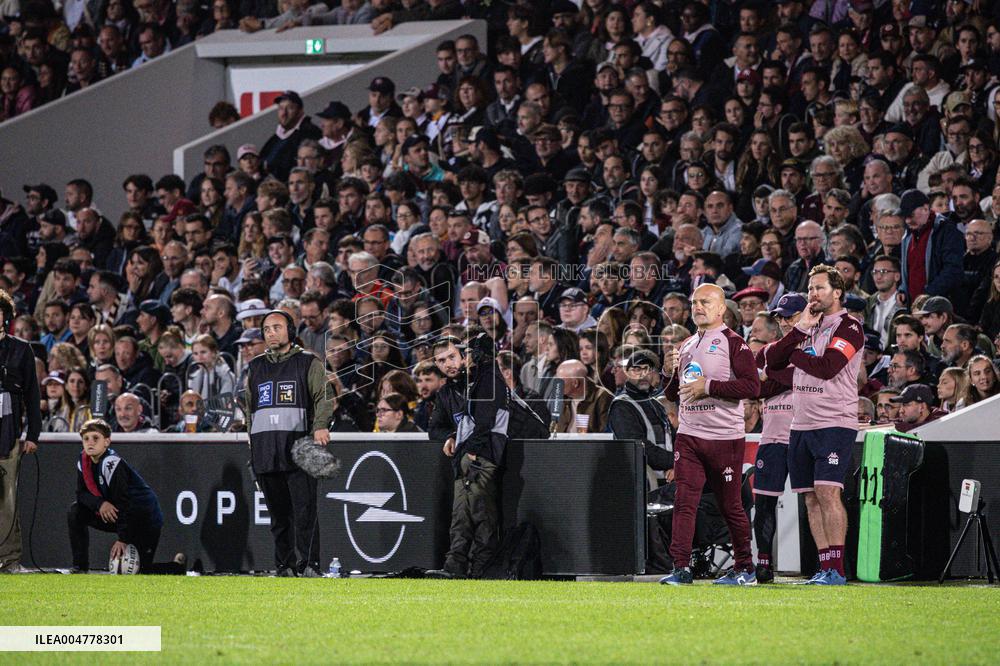 TOP 14: UNION BORDEAUX BEGLE VS LOU RUGBY (LYON)