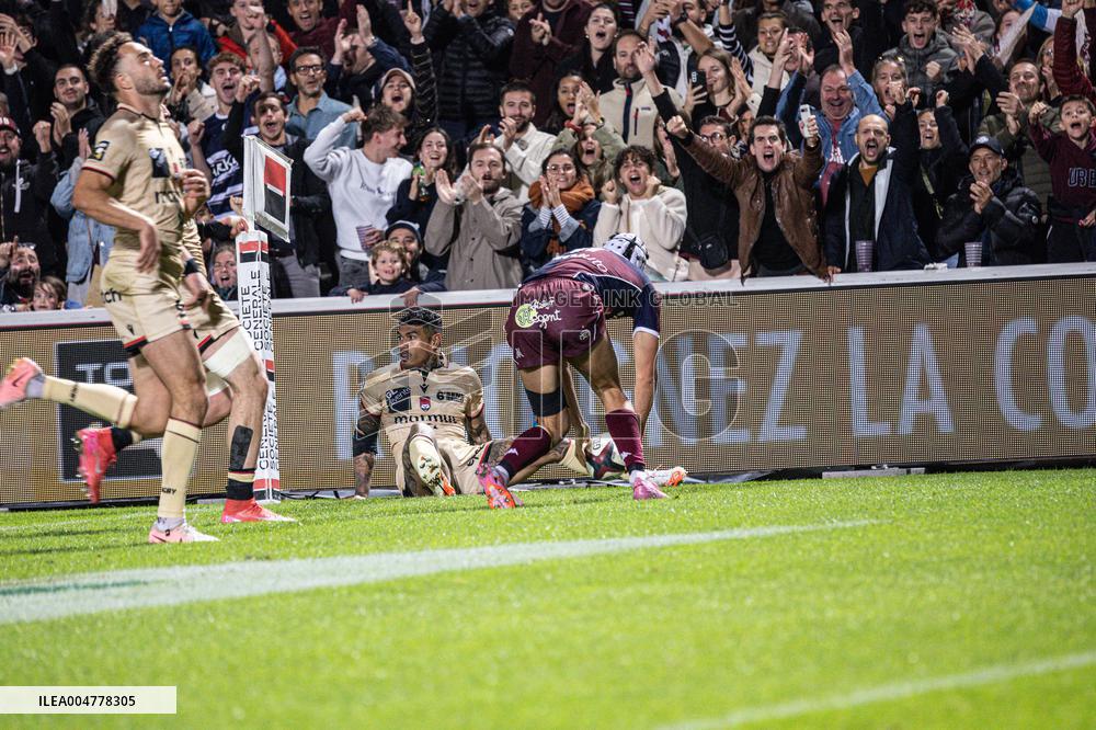 TOP 14: UNION BORDEAUX BEGLE VS LOU RUGBY (LYON)