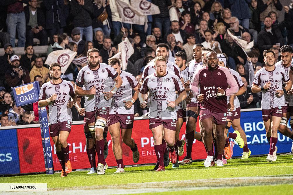 TOP 14: UNION BORDEAUX BEGLE VS LOU RUGBY (LYON)