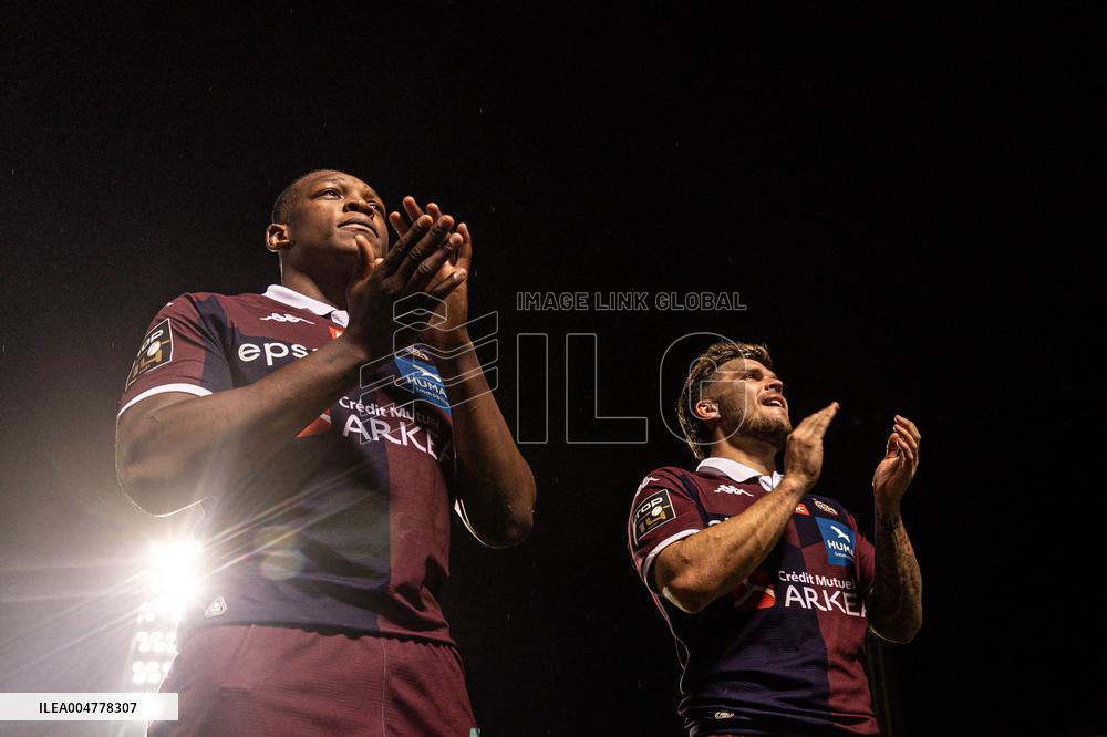 TOP 14: UNION BORDEAUX BEGLE VS LOU RUGBY (LYON)