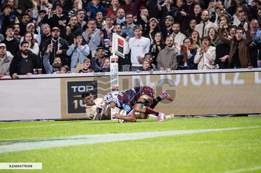 TOP 14: UNION BORDEAUX BEGLE VS LOU RUGBY (LYON)