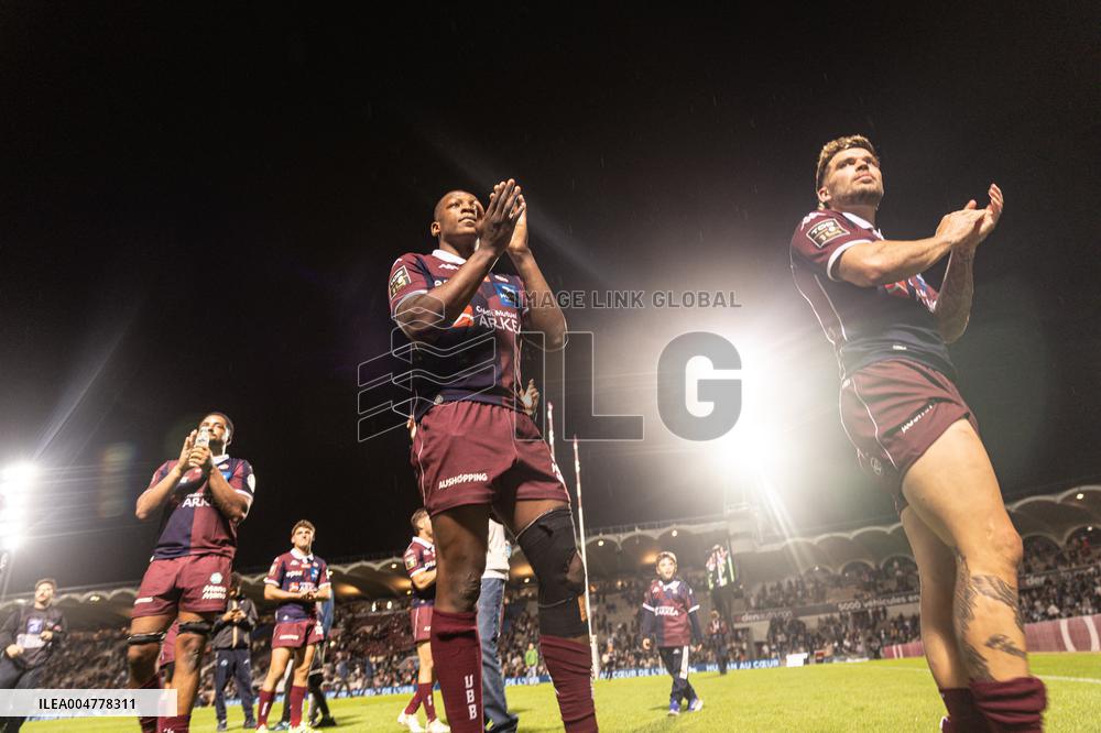 TOP 14: UNION BORDEAUX BEGLE VS LOU RUGBY (LYON)