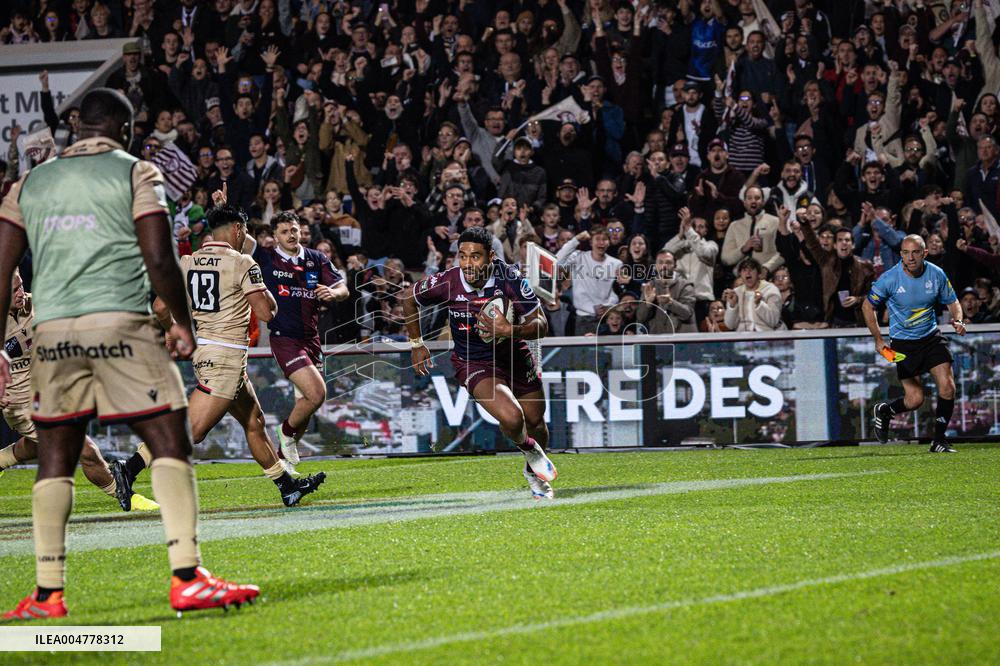 TOP 14: UNION BORDEAUX BEGLE VS LOU RUGBY (LYON)