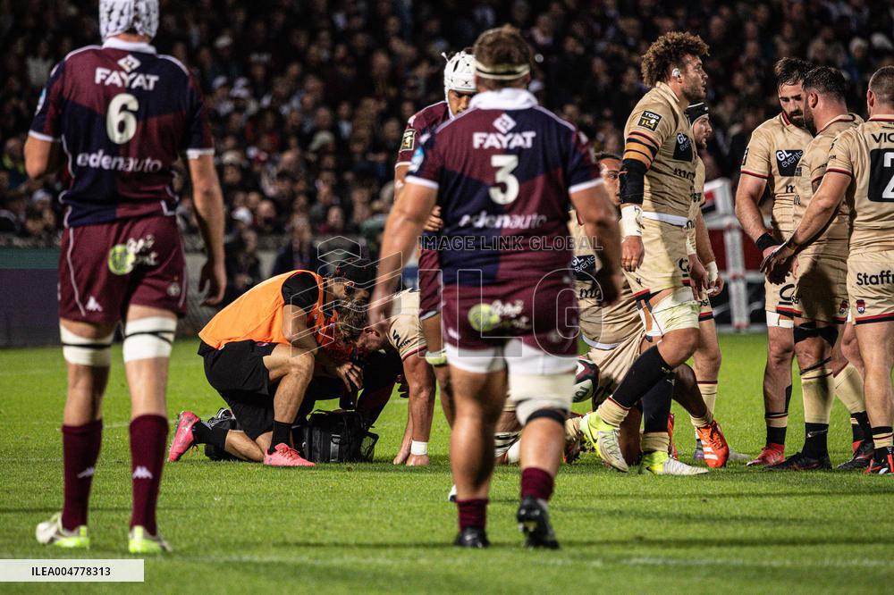 TOP 14: UNION BORDEAUX BEGLE VS LOU RUGBY (LYON)
