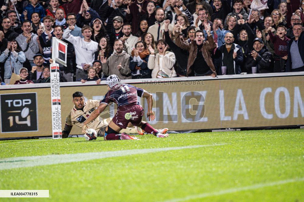 TOP 14: UNION BORDEAUX BEGLE VS LOU RUGBY (LYON)
