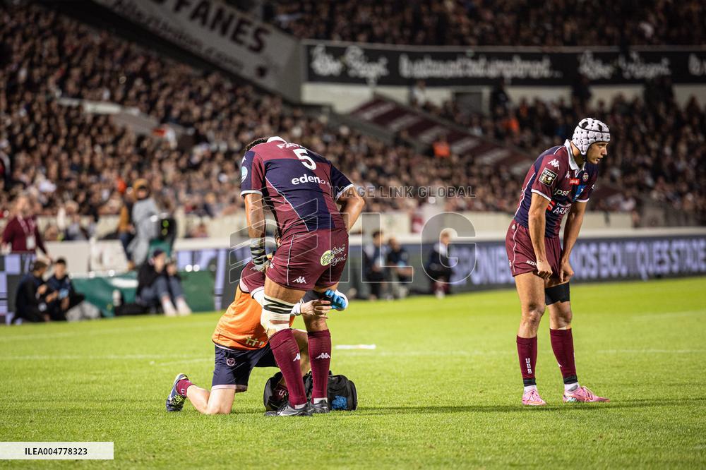 TOP 14: UNION BORDEAUX BEGLE VS LOU RUGBY (LYON)