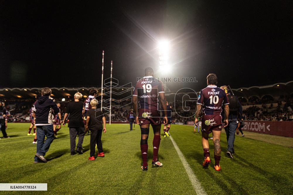 TOP 14: UNION BORDEAUX BEGLE VS LOU RUGBY (LYON)