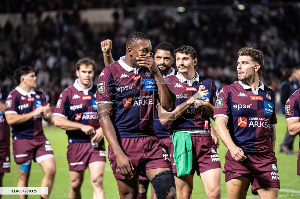 TOP 14: UNION BORDEAUX BEGLE VS LOU RUGBY (LYON)