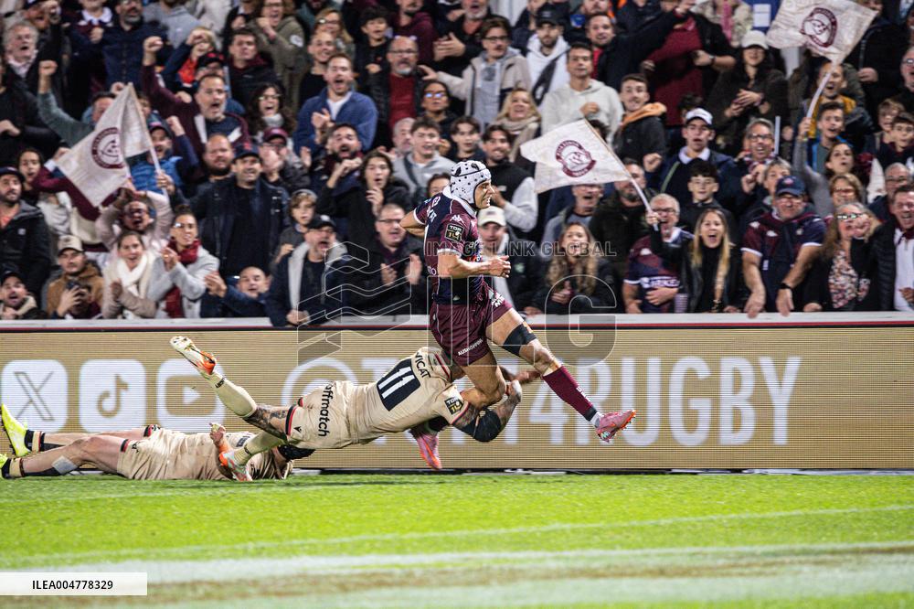 TOP 14: UNION BORDEAUX BEGLE VS LOU RUGBY (LYON)