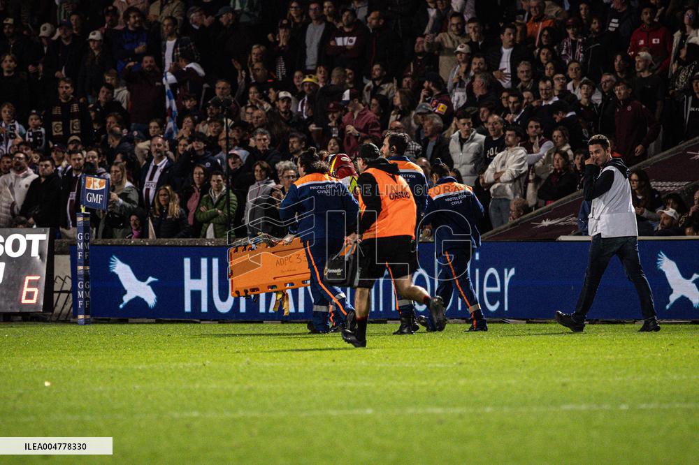 TOP 14: UNION BORDEAUX BEGLE VS LOU RUGBY (LYON)