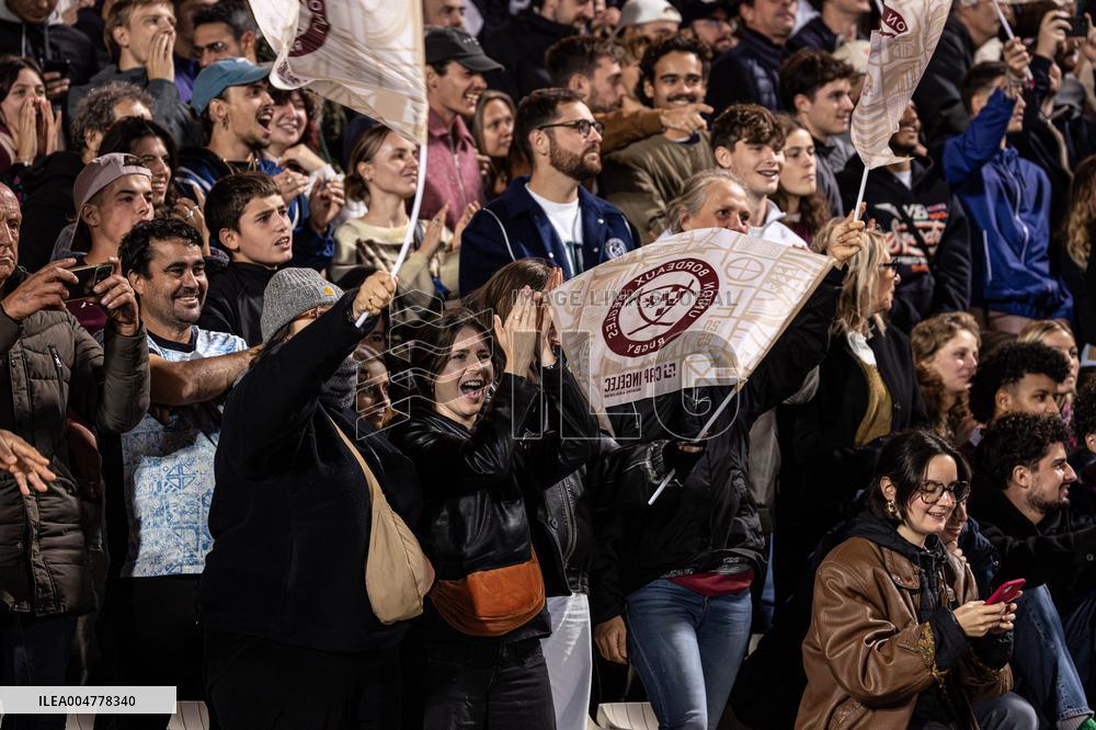 TOP 14: UNION BORDEAUX BEGLE VS LOU RUGBY (LYON)