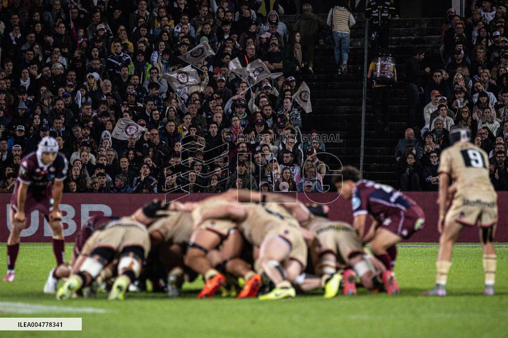 TOP 14: UNION BORDEAUX BEGLE VS LOU RUGBY (LYON)