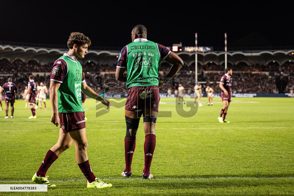 TOP 14: UNION BORDEAUX BEGLE VS LOU RUGBY (LYON)