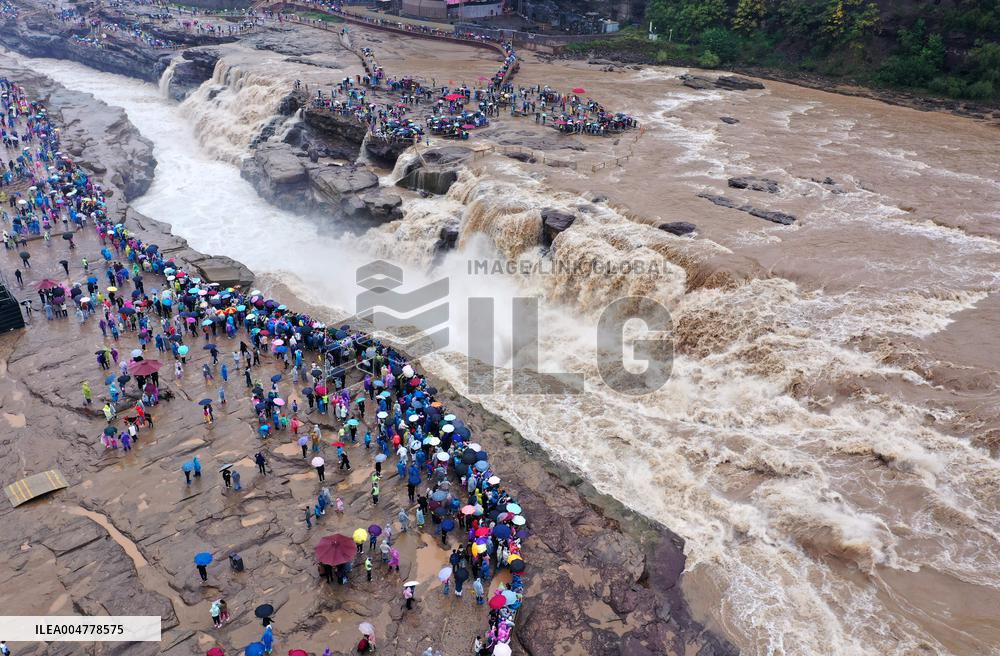 Yellow River Hukou Waterfall