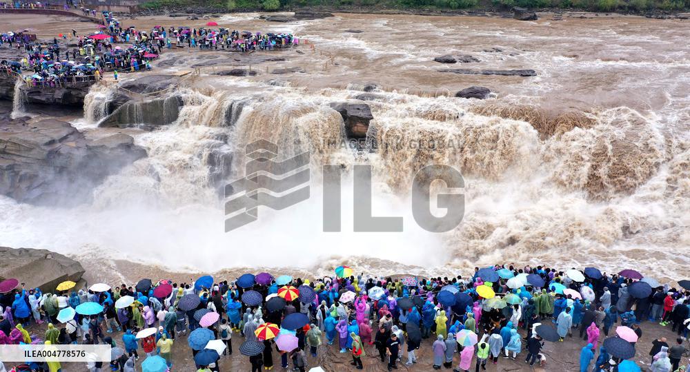 Yellow River Hukou Waterfall