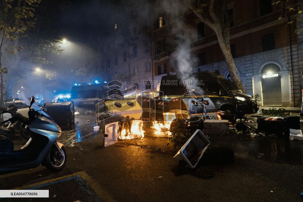 Demonstration in Support of Palestine Across Italy
