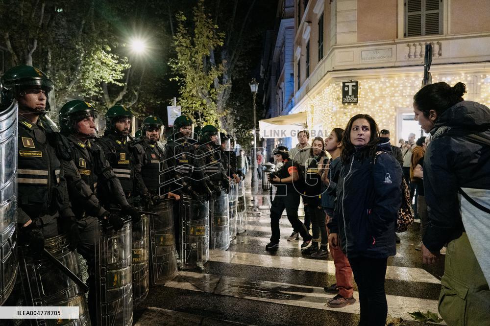 Demonstration in Support of Palestine Across Italy