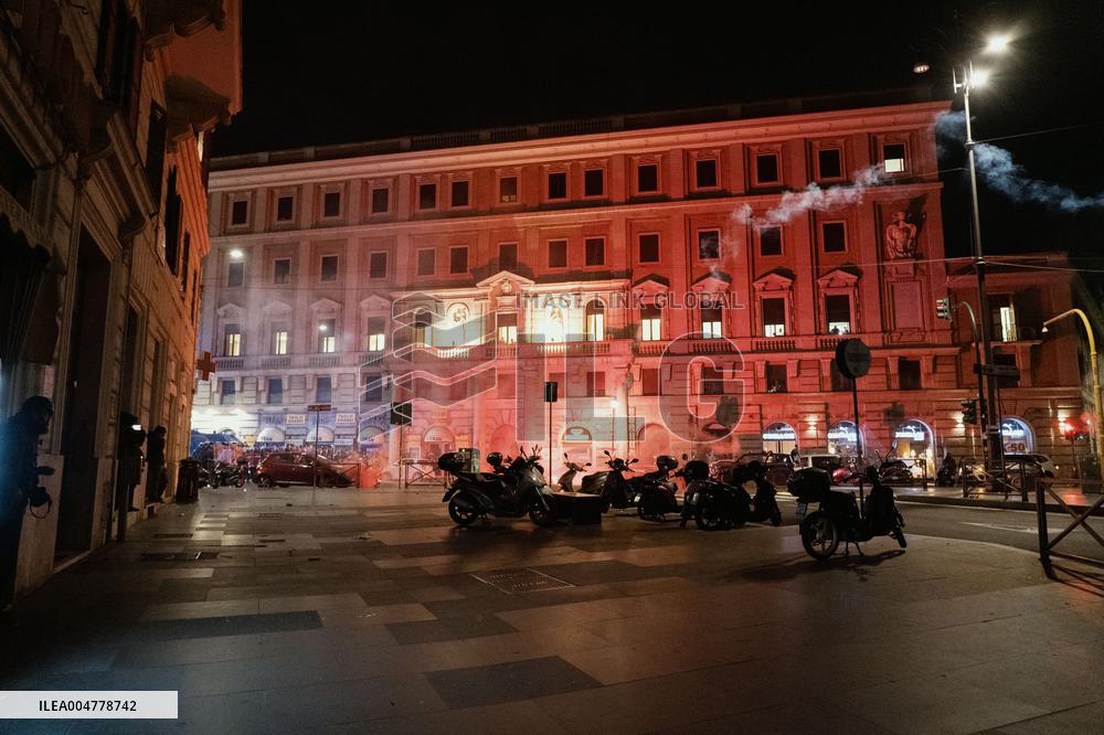 Demonstration in Support of Palestine Across Italy