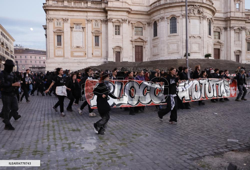 Demonstration in Support of Palestine Across Italy