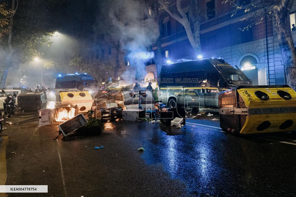 Demonstration in Support of Palestine Across Italy