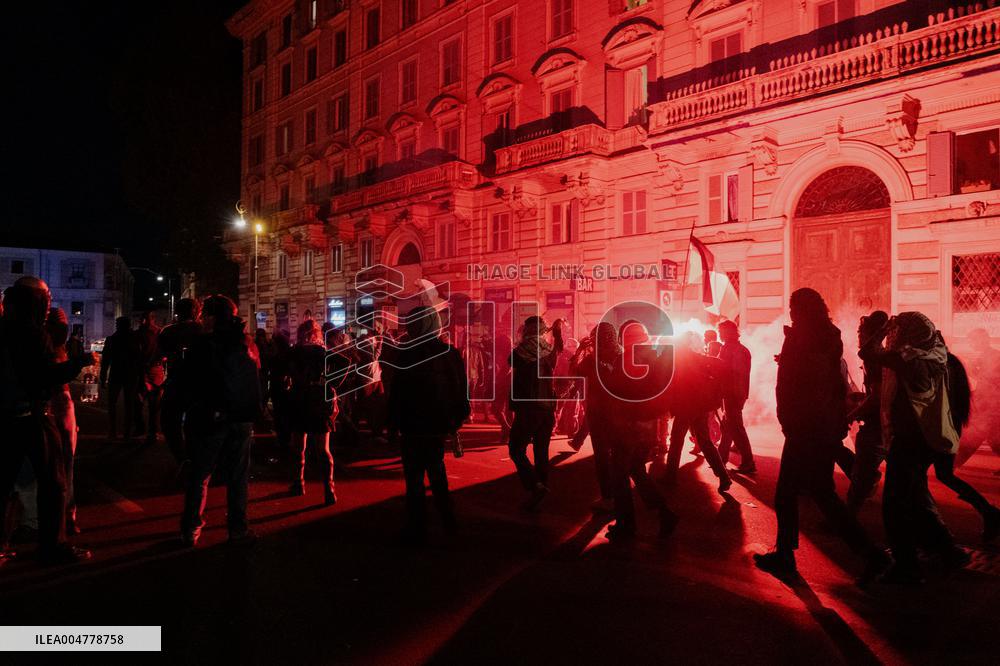 Demonstration in Support of Palestine Across Italy