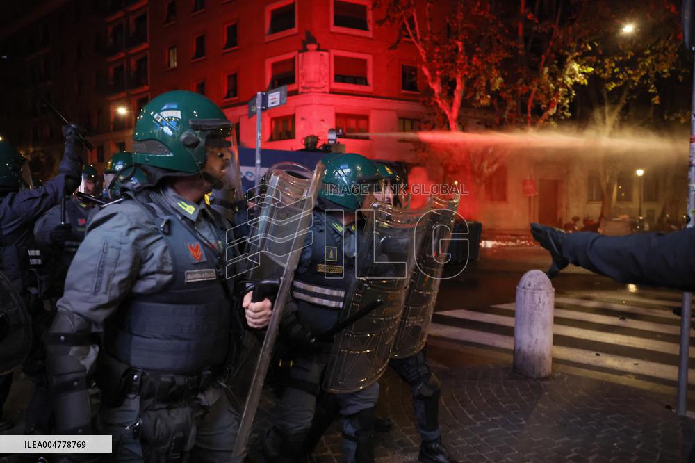 Demonstration in Support of Palestine Across Italy