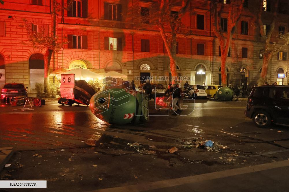 Demonstration in Support of Palestine Across Italy