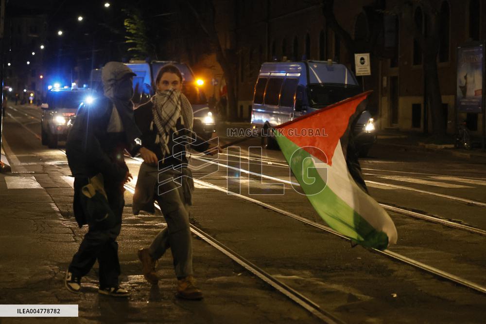 Demonstration in Support of Palestine Across Italy