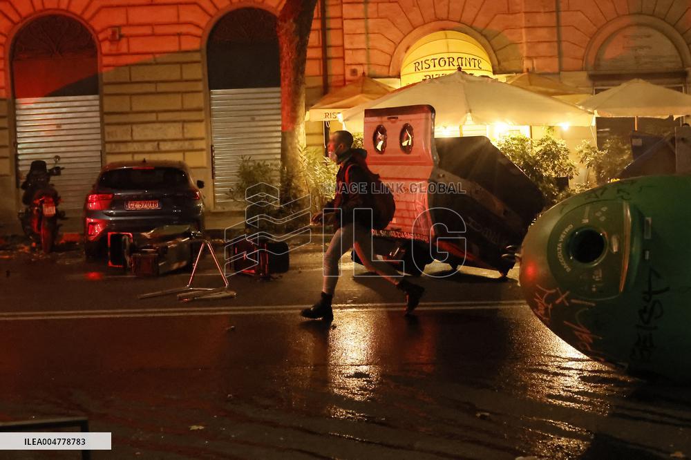 Demonstration in Support of Palestine Across Italy