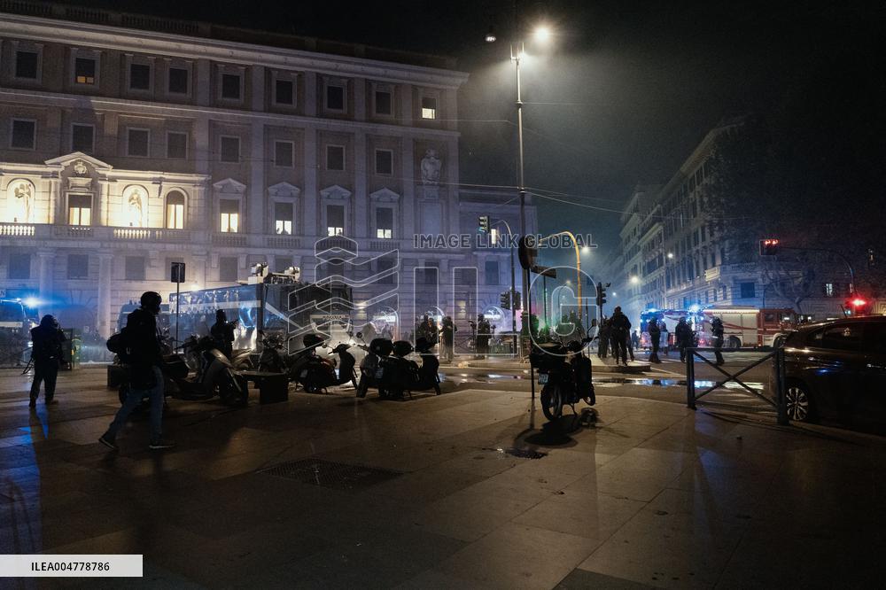 Demonstration in Support of Palestine Across Italy